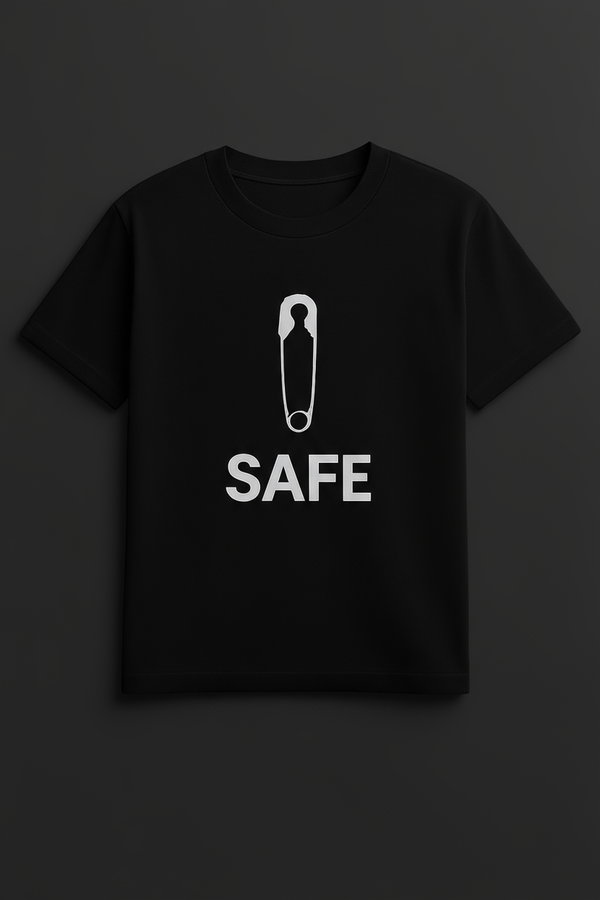 SAFE - fundal gri închis